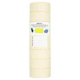 Yellow Removable Pricing Gun Labels 26x12mm 12k - Honesty Sales